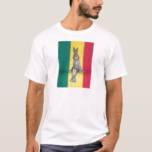 Bunny - Rabbit in Rasta Colors: A Touch of Groovy T-Shirt