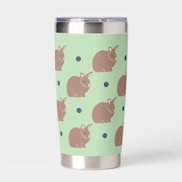 Bunny Rabbit Insulated Tumbler