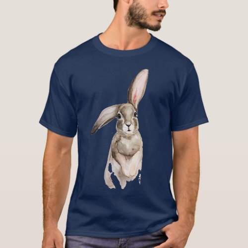 Bunny Rabbit Lover t shirt Farmer Retro Vintage