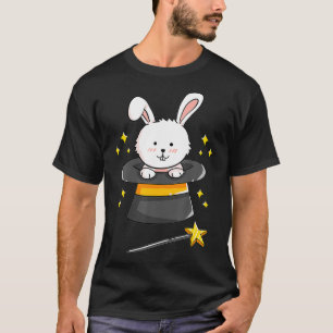 Bunny Rabbit Magic Wand Magician Wizard Witcher Gi T-Shirt
