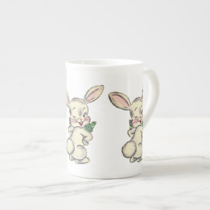 Bunny Rabbit Mug Cup Bone China
