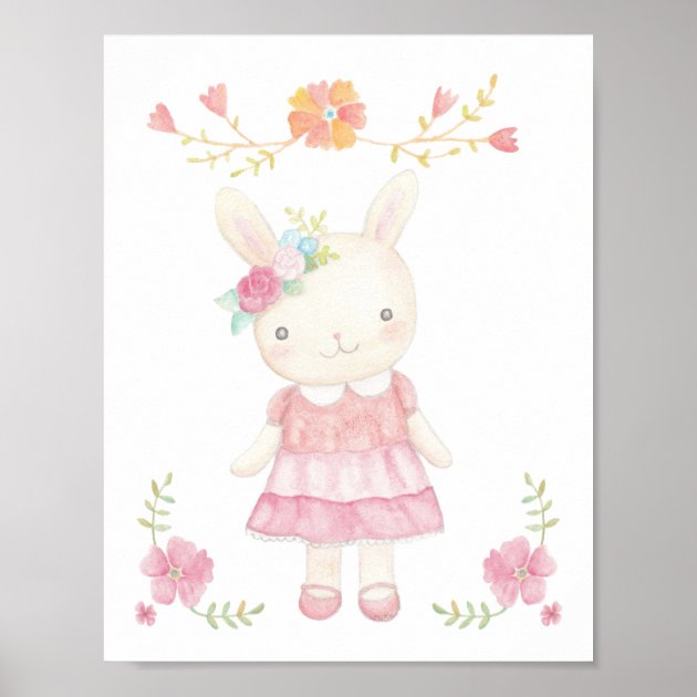 bunny poster nursery