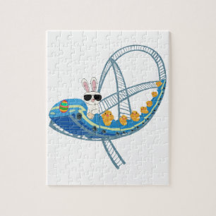 Bunny Rabbit Roller Coaster Puzzle