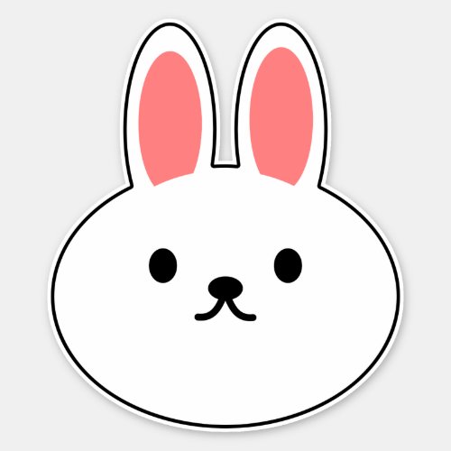 Bunny Rabbit  Sticker