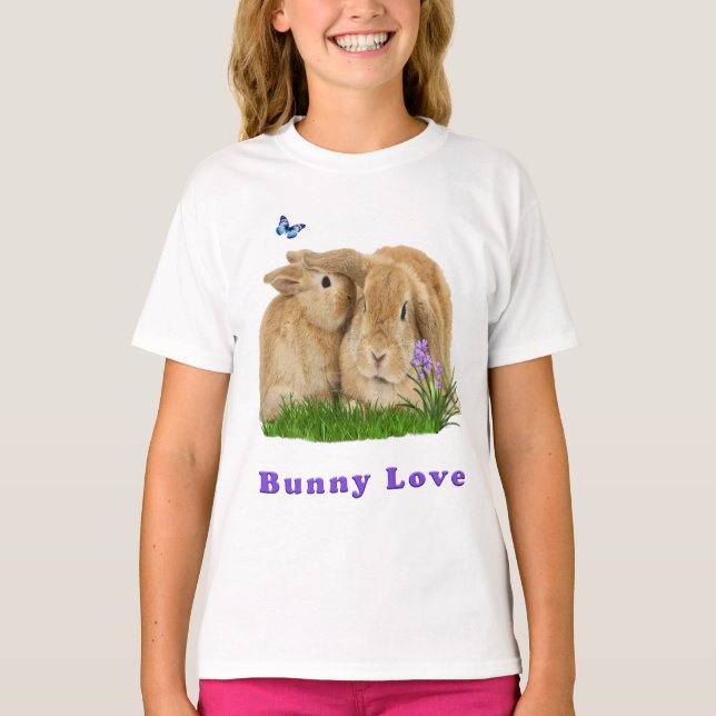 Bunny Rabbit  T-Shirt (Front)