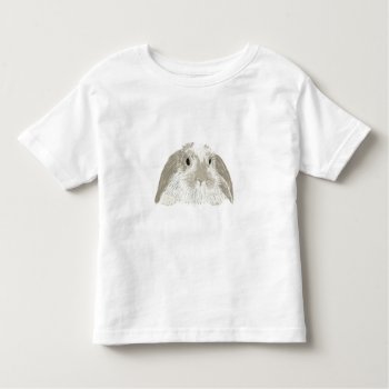 Bunny Rabbit Toddler T-shirt by Imagology at Zazzle