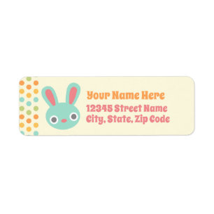 Bunny return address labels