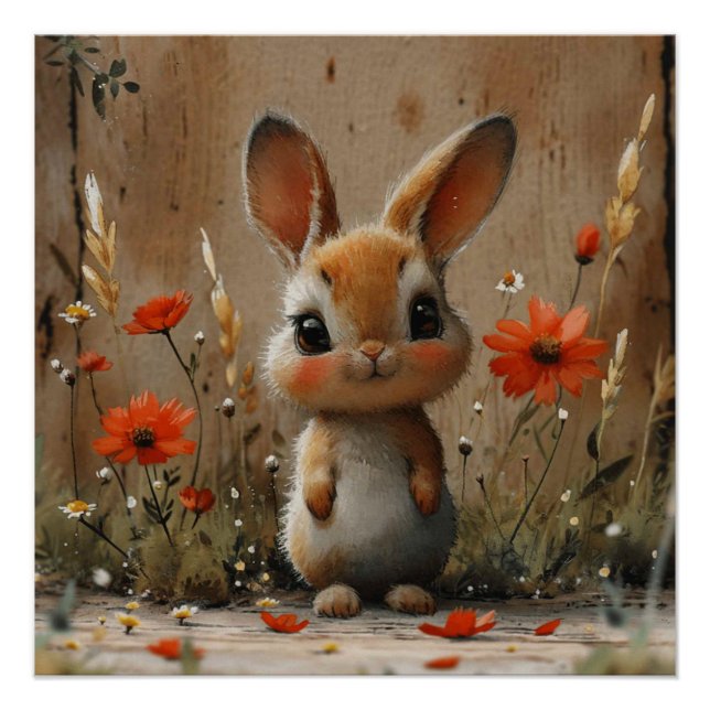 Bunny Rhapsody: A Bit of Whimsy Bunny Poster (Front)
