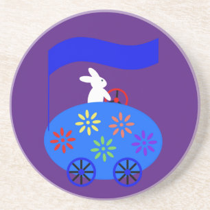 Bunny Riding Egg Car #1 Coaster