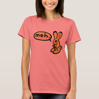 Bunny Says "Meh" T-Shirt