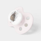 Bunny Seeking Shelter Pacifier (Front Right)