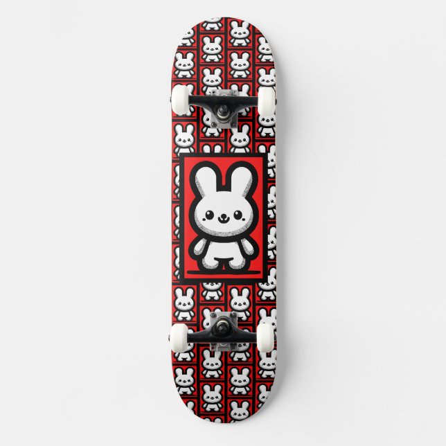Bunny Skateboard (Front)