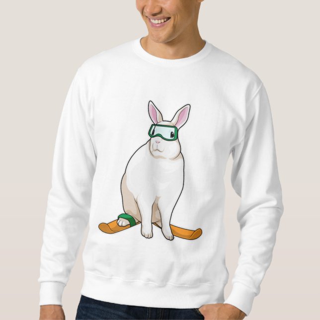 Bunny Skier Ski Sweatshirt (Front)