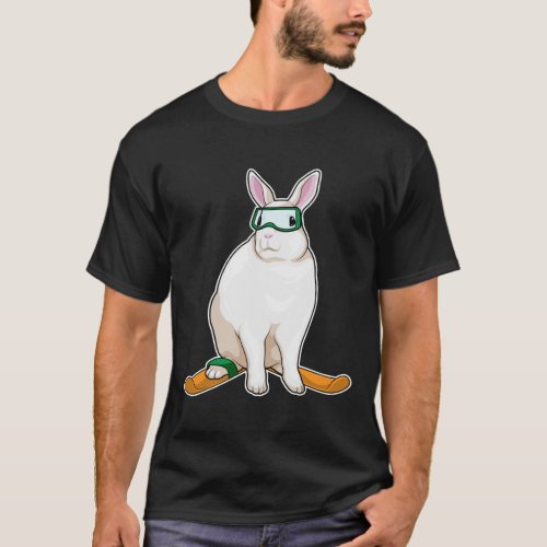 Bunny Skier Ski T_Shirt