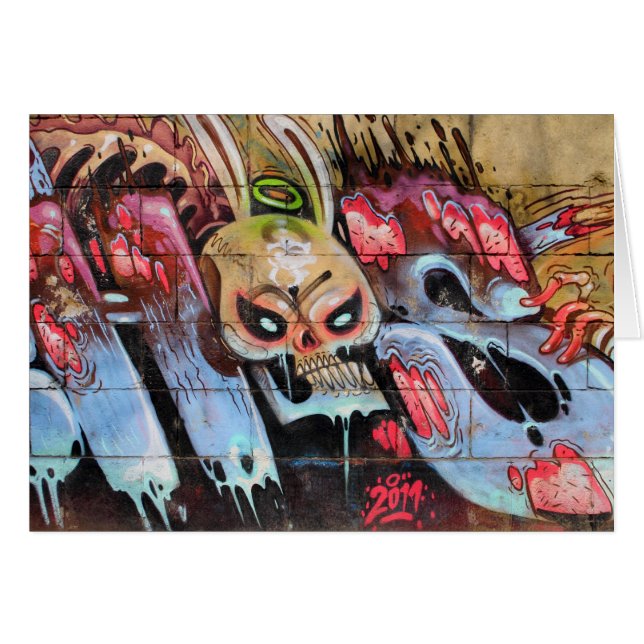 Bunny Skull Cards (Front Horizontal)