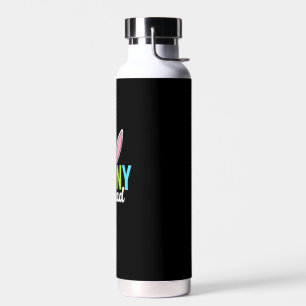 Bunny squad, matching easter rabbit ears, Easter p Water Bottle