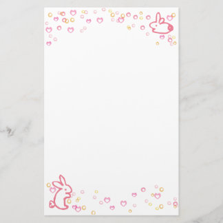 Bunny Stationery
