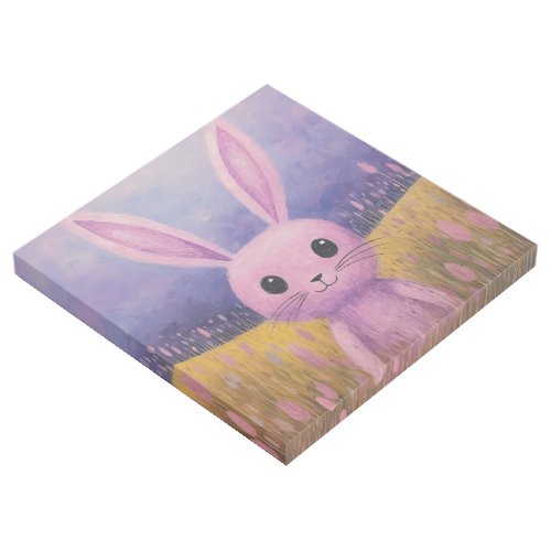 Bunny Stuffie  Gallery Wrap