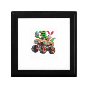 Bunny T-rex Easter Monster Truck Dino Funny Boys K Gift Box