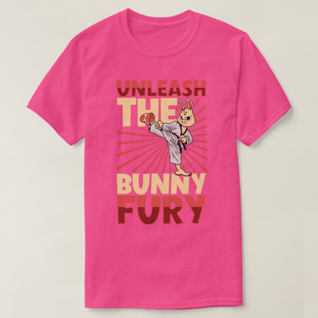 Bunny Tang Soo Do T-Shirt (Design Front)