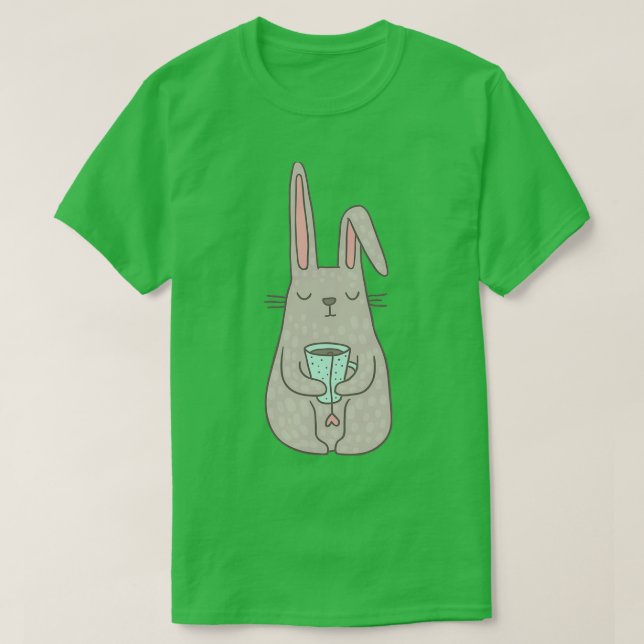 Bunny Tea lover T-Shirt (Design Front)