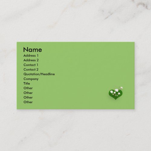 Bunny Template! Business Card Templates