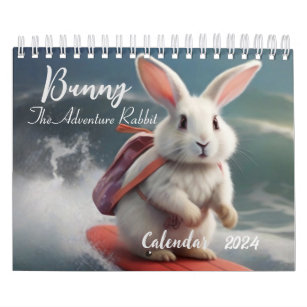 Bunny The Adventure Rabbit 2024 Calendar