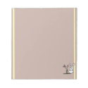 Bunny & Tulips Notepad