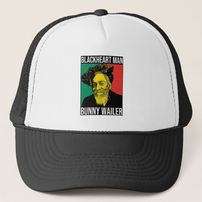 Bunny Wailer Cap Shirt Reggae Rasta Jamaika Roots  (Front)