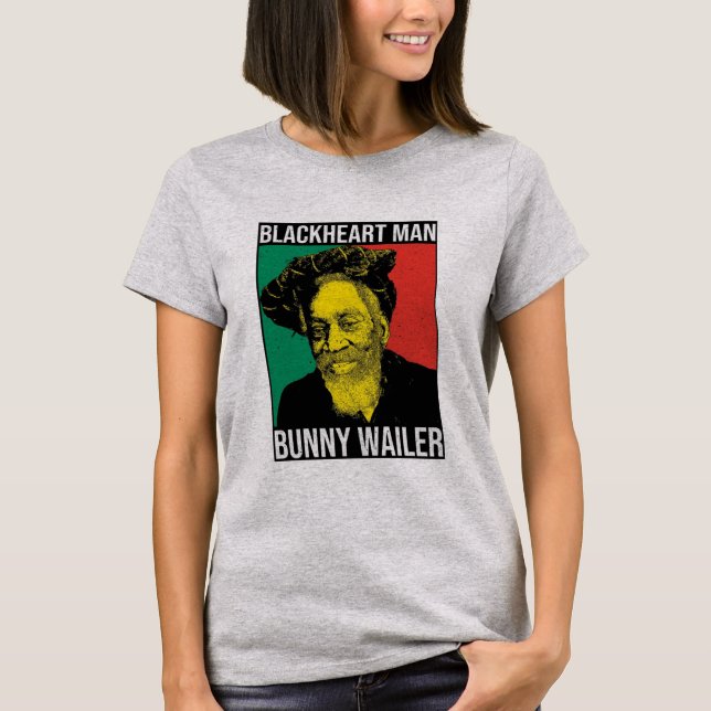 Bunny Wailer Shirt Reggae Rasta Jamaika Roots  (Front)