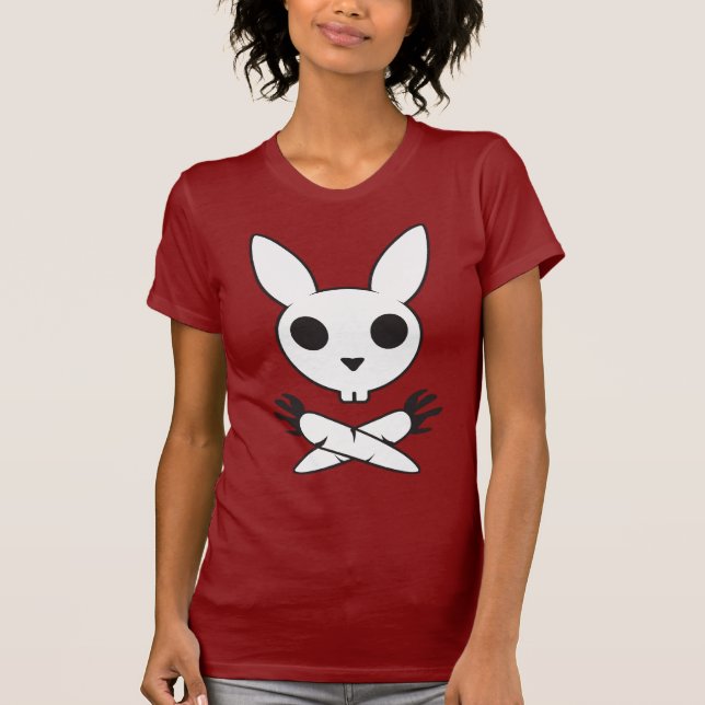 Bunny With Carrots T-Shirt (Front)