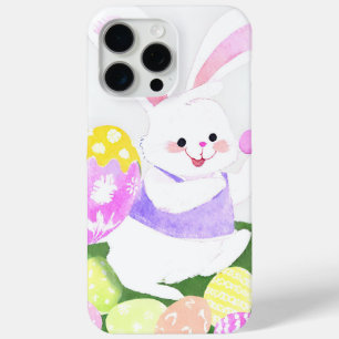 bunny with easter eggs iPhone 15 pro max case