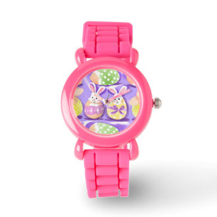 bunny with easter eggs watch
