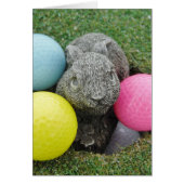 Bunny with pink blue yellow egg (Front)