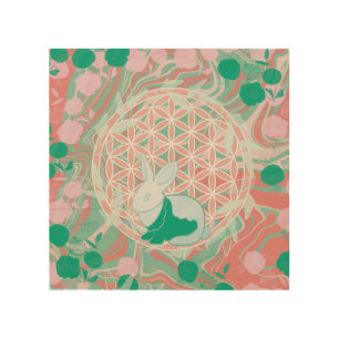 Bunny Wood Wall Art