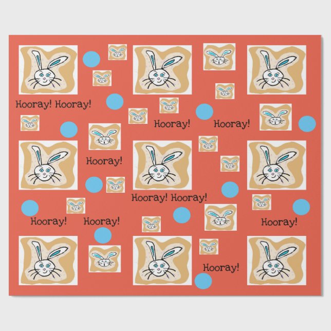 Bunny Wrapping Paper (Flat)