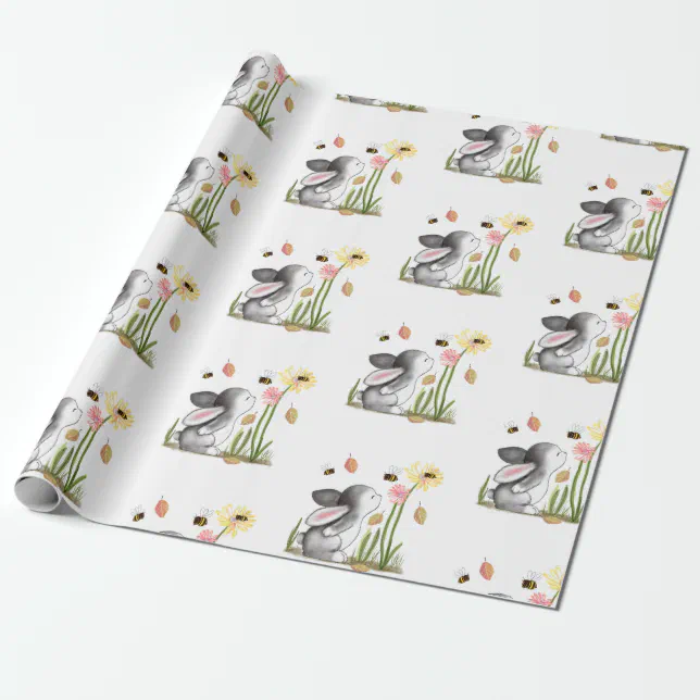 Bunny Wrapping Paper | Zazzle
