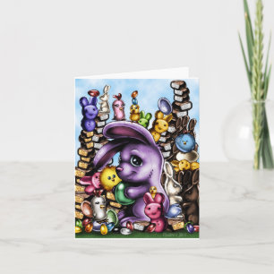 BunnyEaster1b Holiday Card