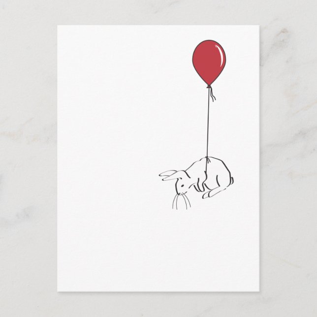 BUNNYFLY POSTCARD (Front)