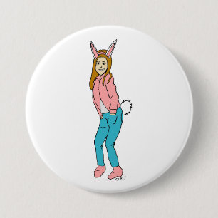 bunnygirl button