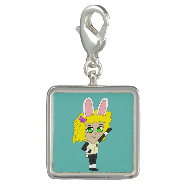 bunnygirl chibi charm (Front)