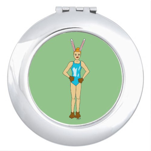 bunnygirl    compact mirror