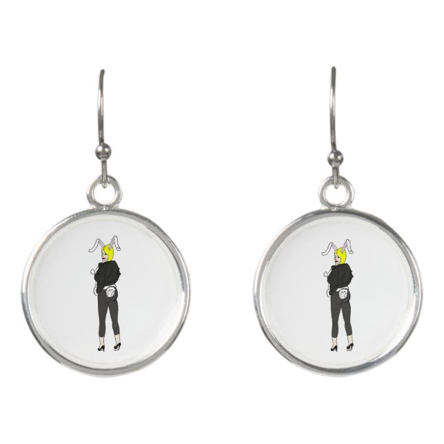 bunnygirl     earrings (Front)
