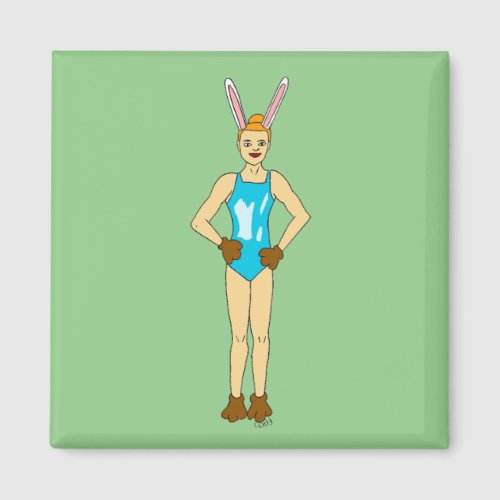 bunnygirl  magnet