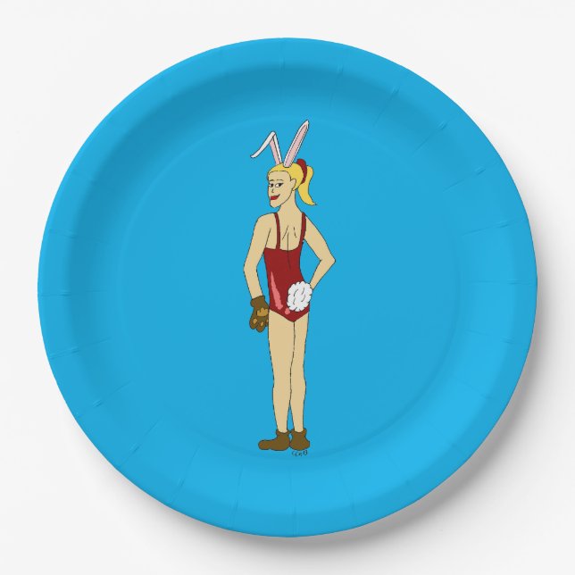 bunnygirl   paper plates (Front)