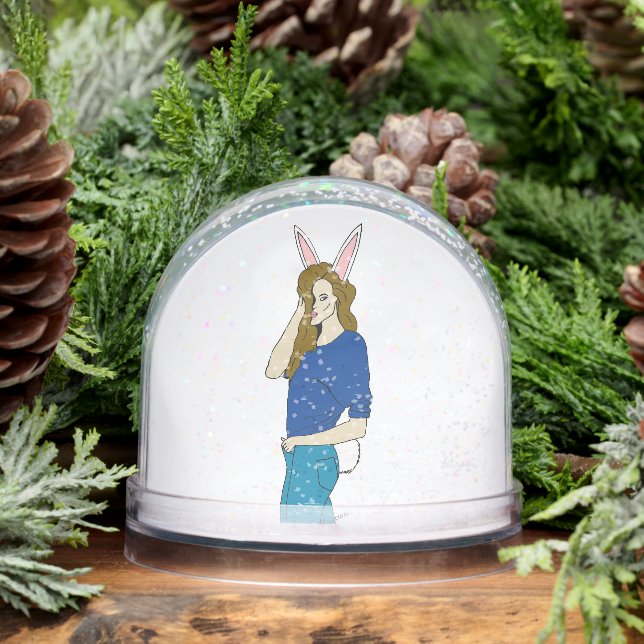 bunnygirl  snow globe (Winter)