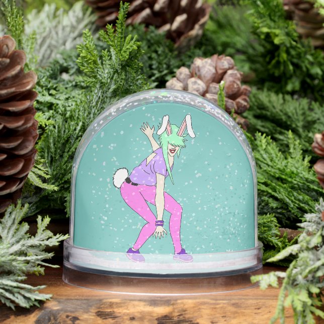 bunnygirl snow globe (Winter)