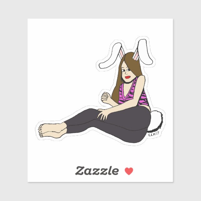 bunnygirl    sticker (Sheet)