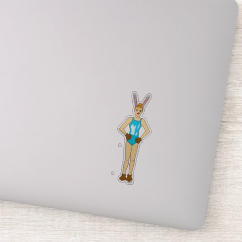 bunnygirl   sticker