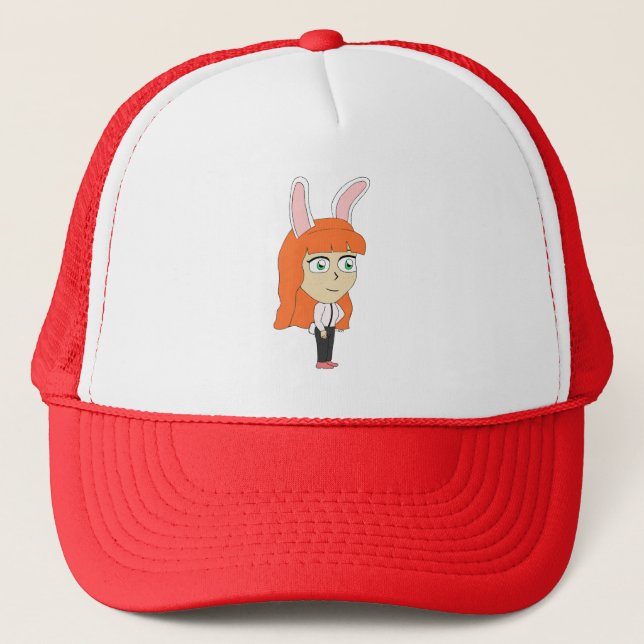 bunnygirl trucker hat (Front)